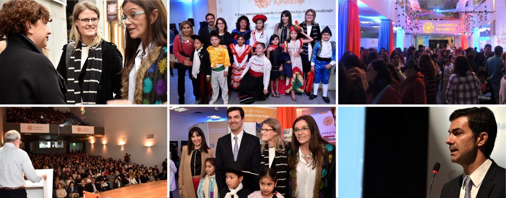 Imágenes sobre el V Foro Internacional de Comunidades de Aprendizaje realizado en Salta-CIPPEC