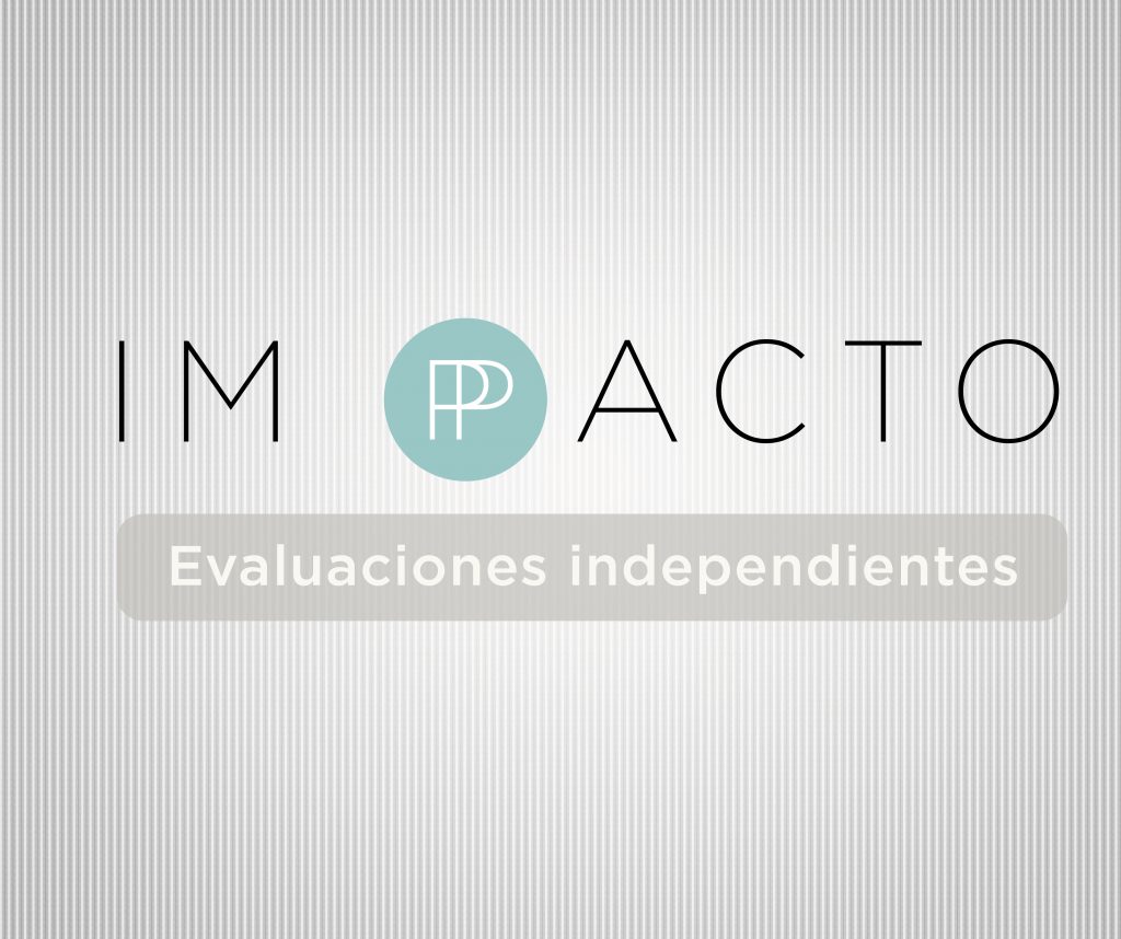 Flyer "Impaccto: evaluaciones independientes" CIPPEC