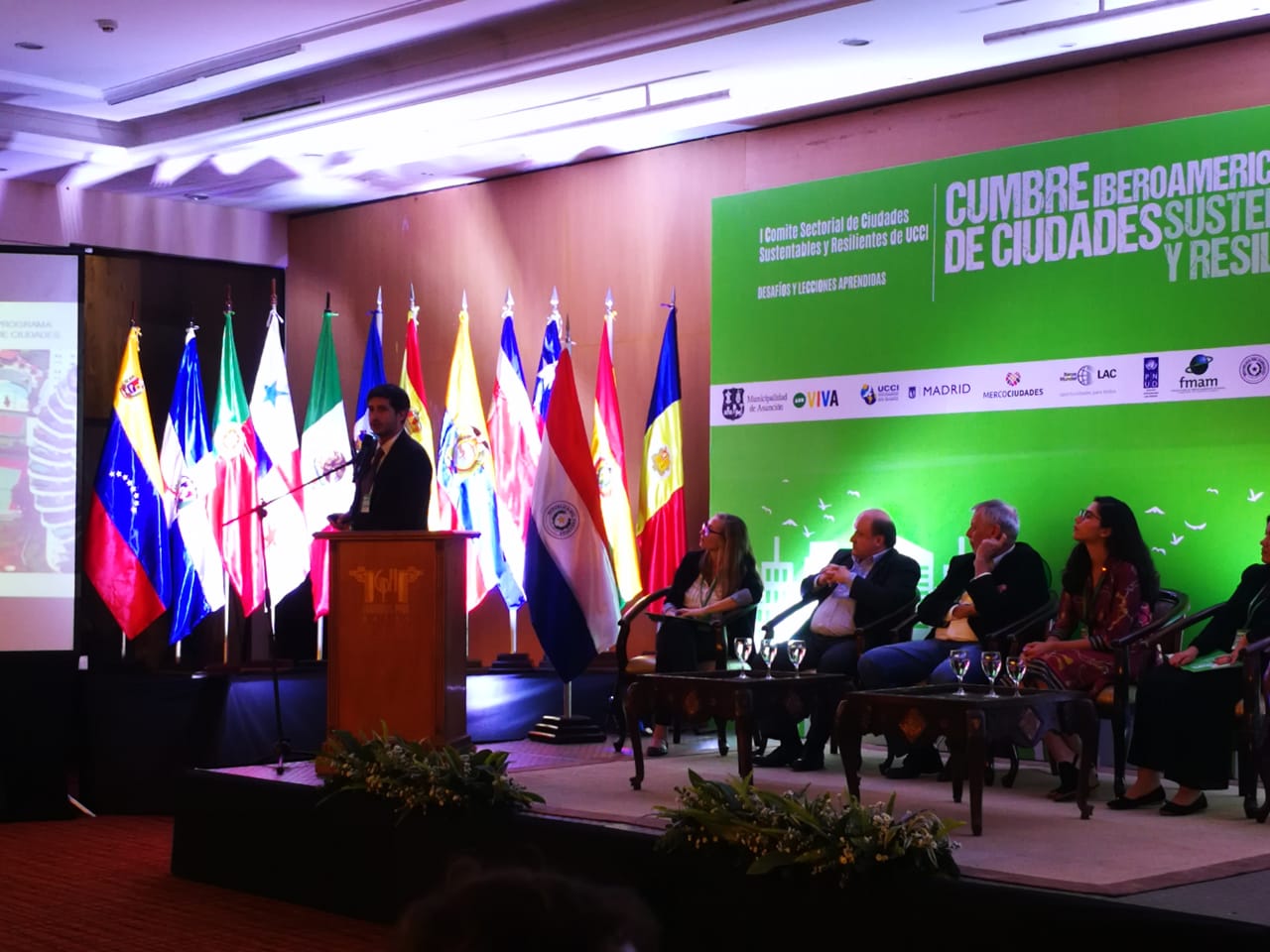 Gabriel Lanfranchi (CIPPEC) en la Cumbre de Ciudades Sustentables y Resilientes